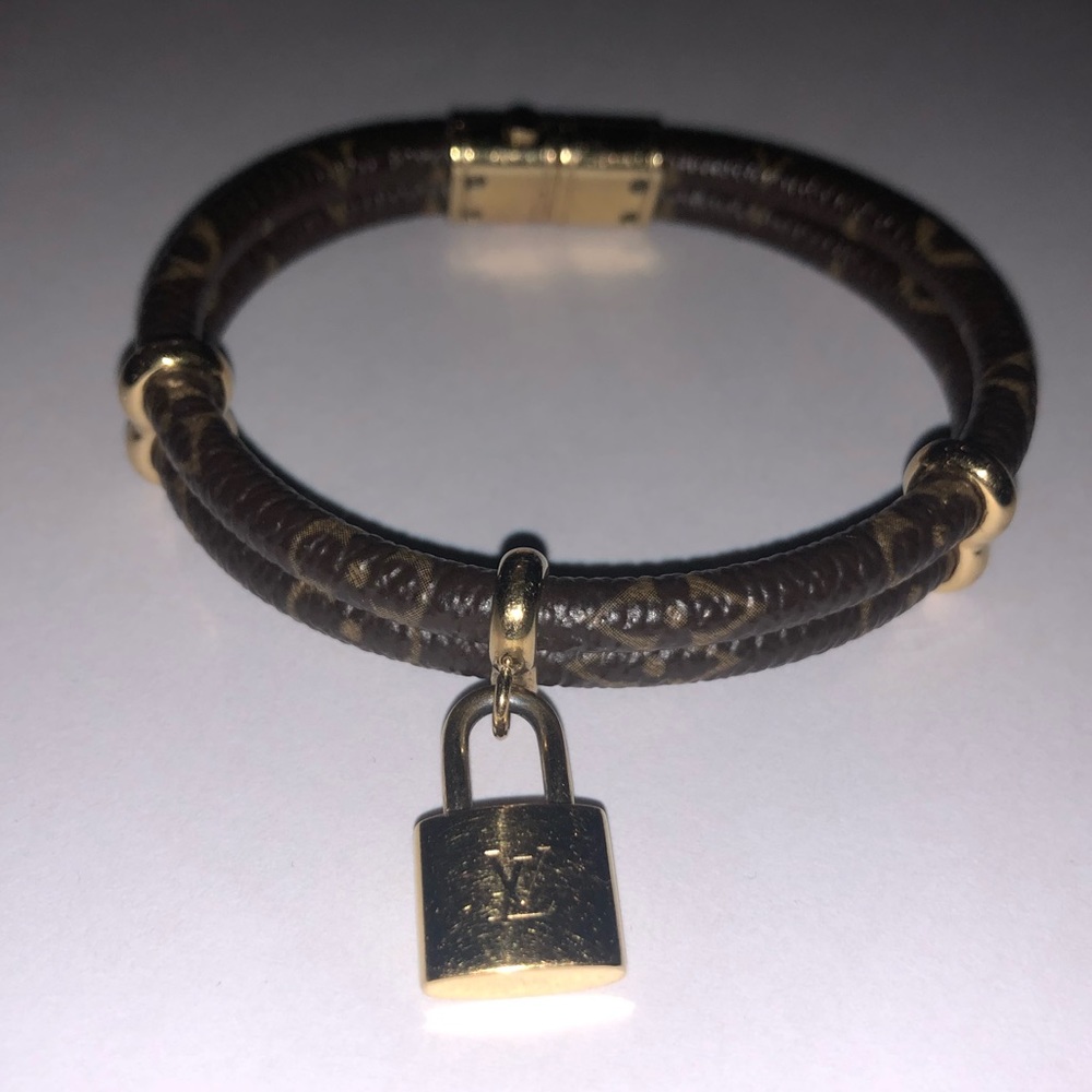 Louis Vuitton Keep It Twice Monogram Bracelet